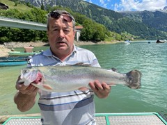 Regenbogenforelle 54 cm
gefangen am: 12.06.2022